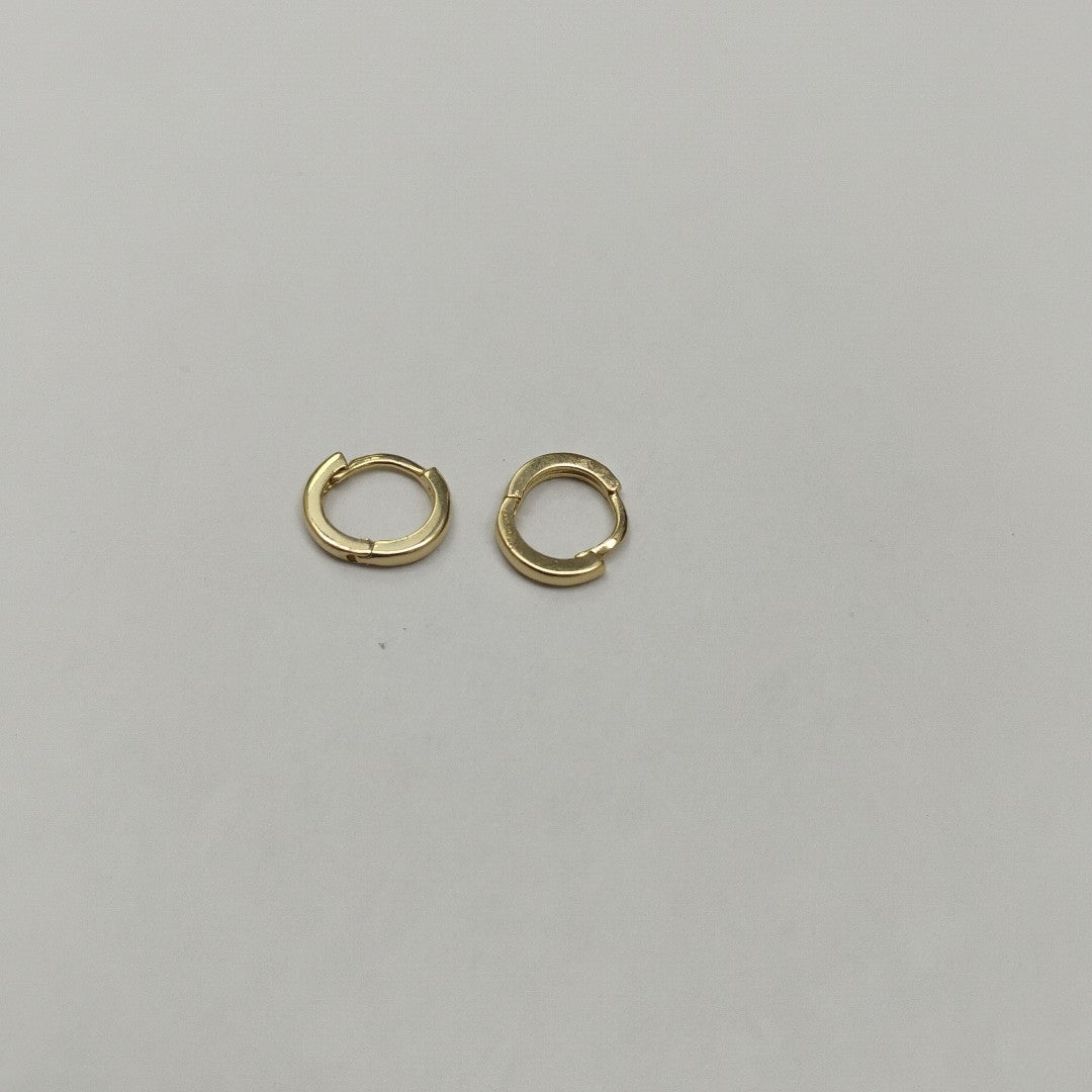 ARETES HUGGIE 14K 1.4 GR (NUEVO)