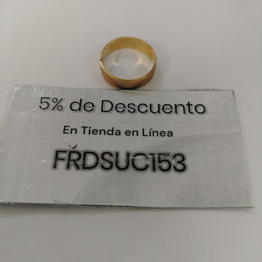 ARGOLLA ORO 14 K 4,60 GRMS (SEMINUEVO)