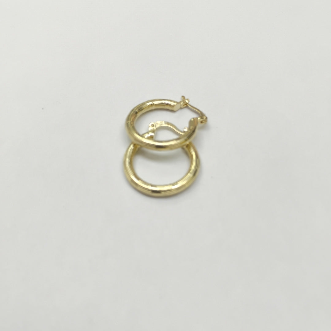 ARETES ARRACADAS 14K 2.7 GR (NUEVO)