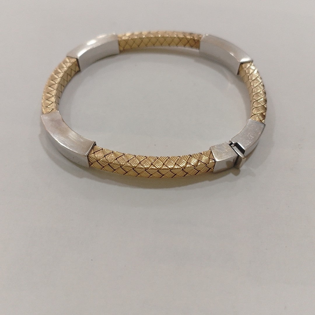 PULSERA ORO COMBINADO 14 K 17,80 GRMS (SEMINUEVO)