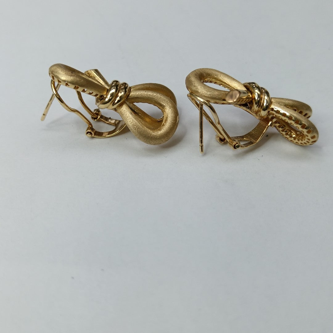 ARETES PAR ORO 10 K 6,90 GRMS (SEMINUEVO)
