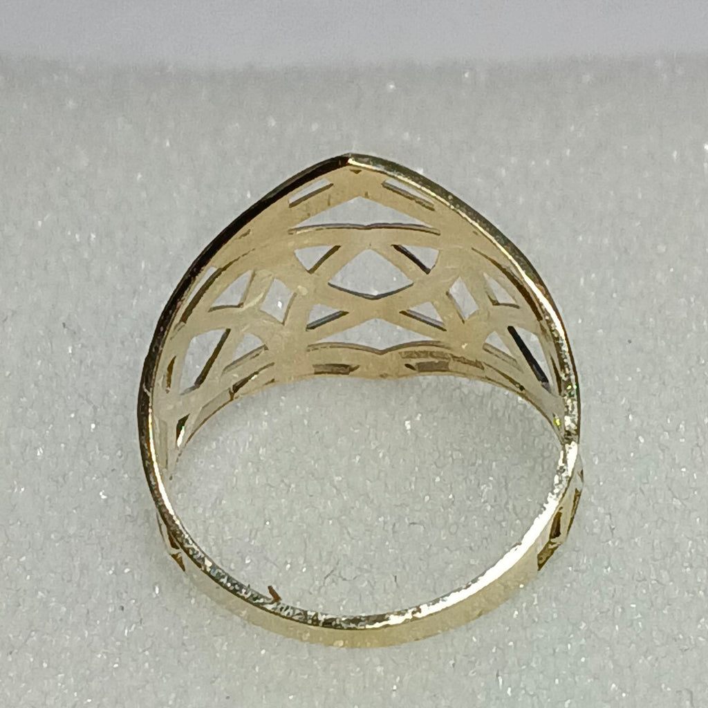 ANILLOS CON ESTRELLA CELTA 14K TALLA 7.5 2.3 GR (NUEVO)