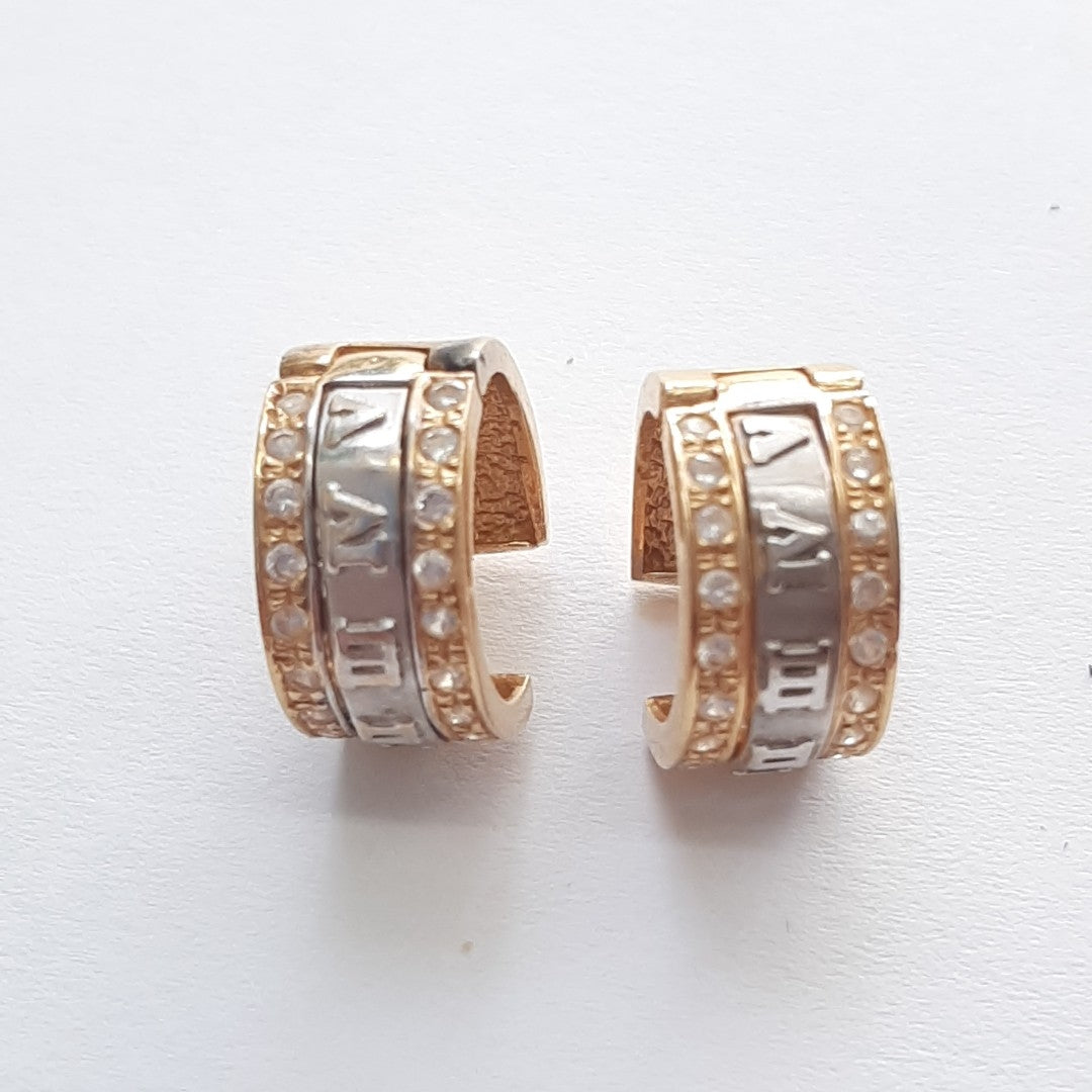 ARRACADAS PAR ORO 14 K 6.6 GRMS (SEMINUEVO)