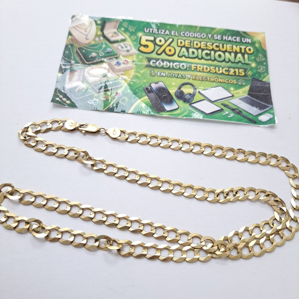 CADENA ORO 14 K 27.6 GRMS (SEMINUEVO)