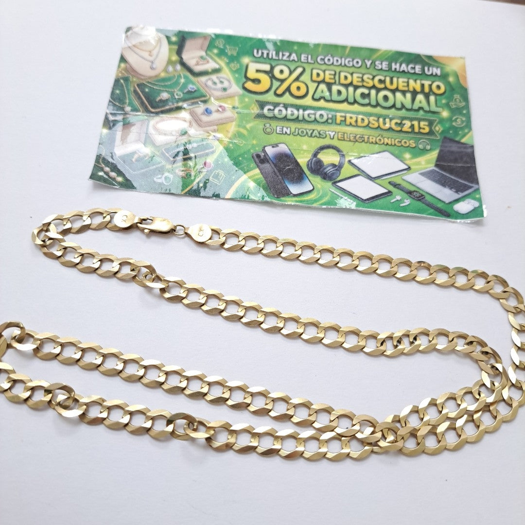 CADENA ORO 14 K 27.6 GRMS (SEMINUEVO)