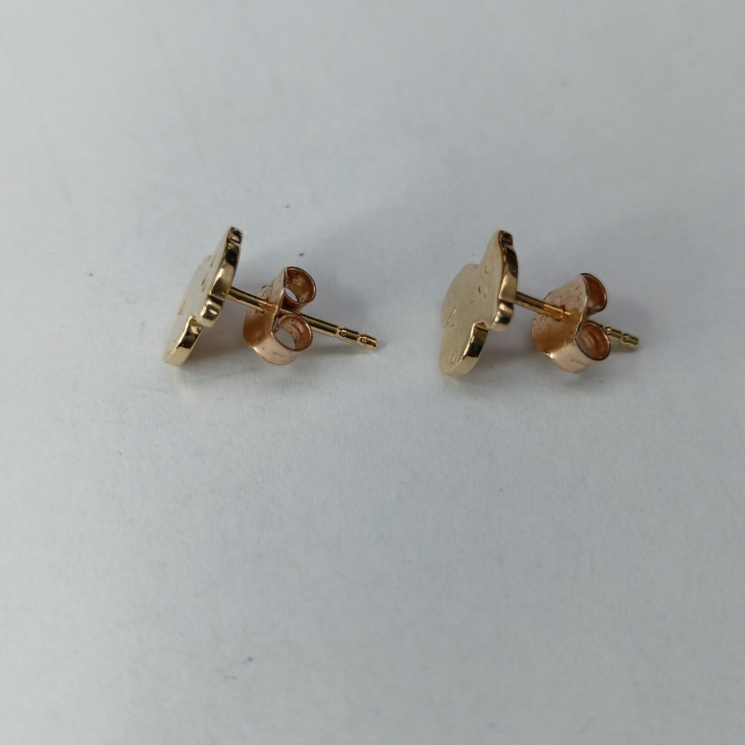 BROQUELES PAR ORO 14 K 1,90 GRMS (SEMINUEVO)