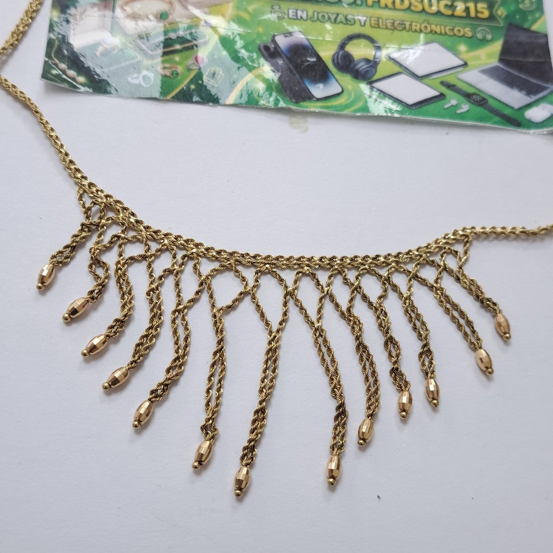 GARGANTILLA ORO 10 K 6.1 GRMS (SEMINUEVO)