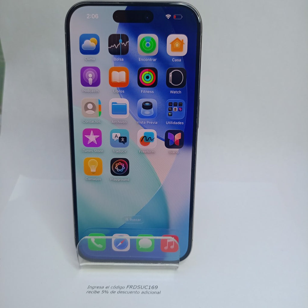 CELULAR APPLE IPHONE 15 PRO A2848 (2023) 128 GB 8 GB RAM (SEMINUEVO)