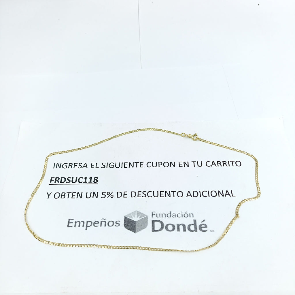 CADENA ORO 10 K 2 GRMS (SEMINUEVO)