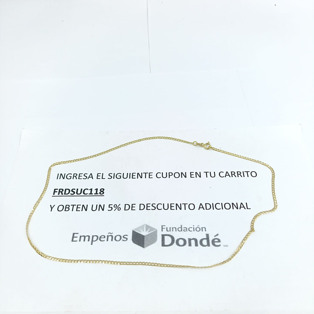 CADENA ORO 10 K 2 GRMS (SEMINUEVO)