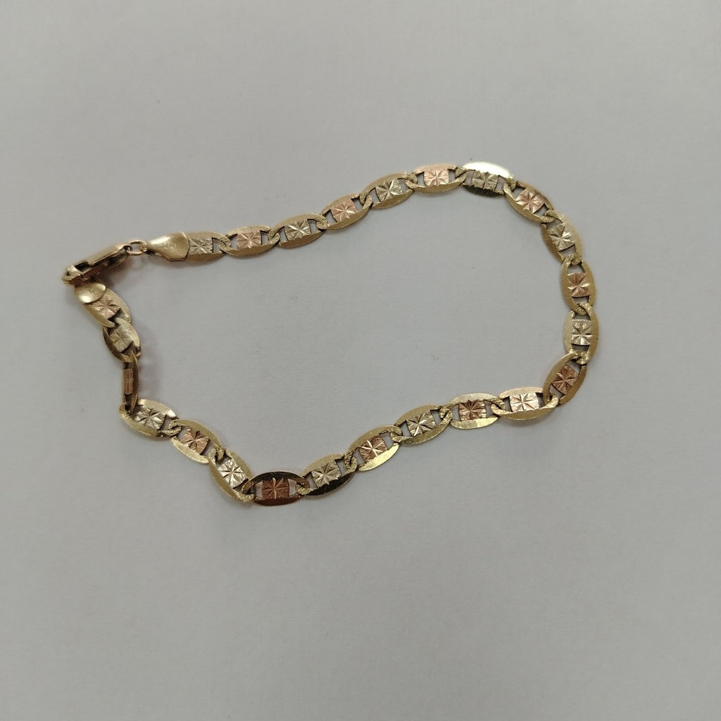 PULSERA ORO, ORO COMBINADO 14 K 5.6 GRMS (SEMINUEVO)