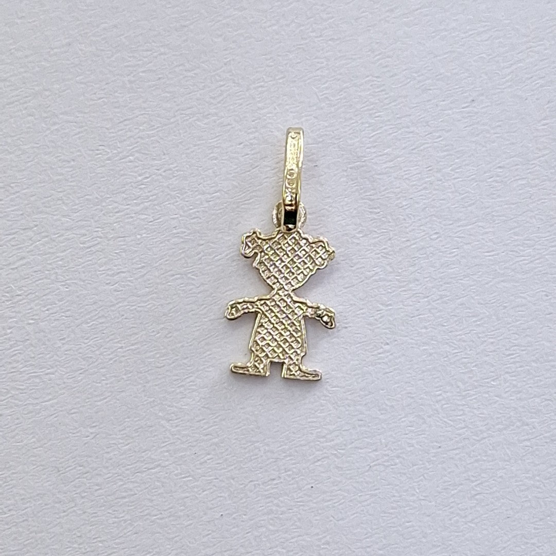 DIJE NIÑA 10K 0.3 GR (NUEVO)