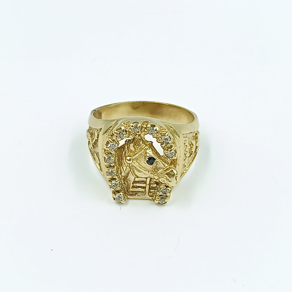 ANILLO ORO 14 K 11.6 GRMS (SEMINUEVO)