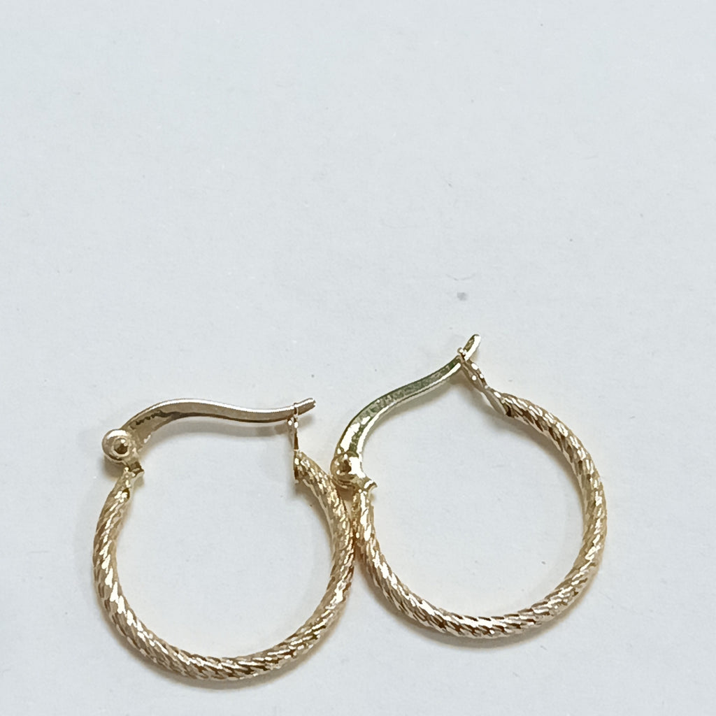 ARETES ARRACADAS 14K 1.2 GR (NUEVO)
