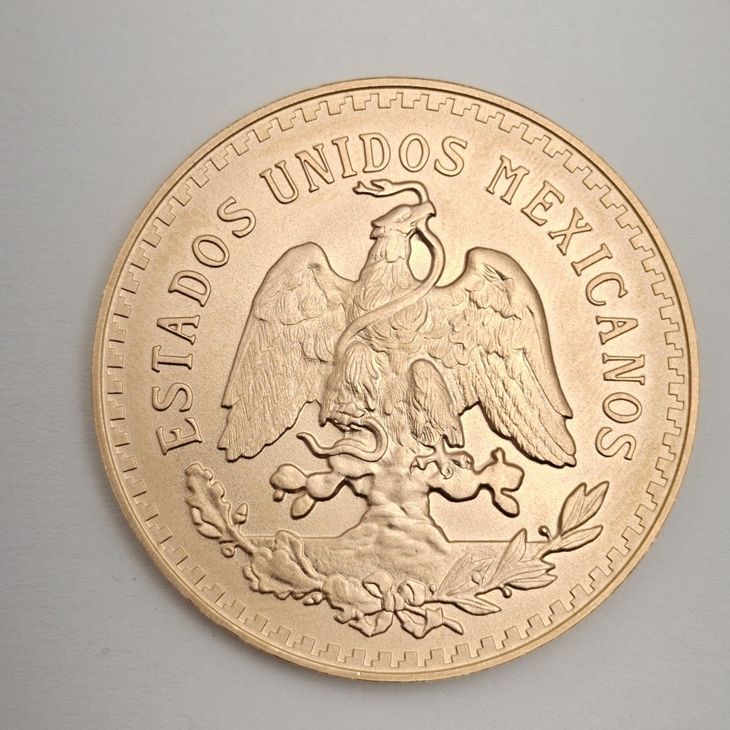 K1 41,60 GRMS 21 K IDENTIFICACIÓN MONEDA NOMINATIVA MONEDAS PESOS 50 PESOS (SEMINUEVO)