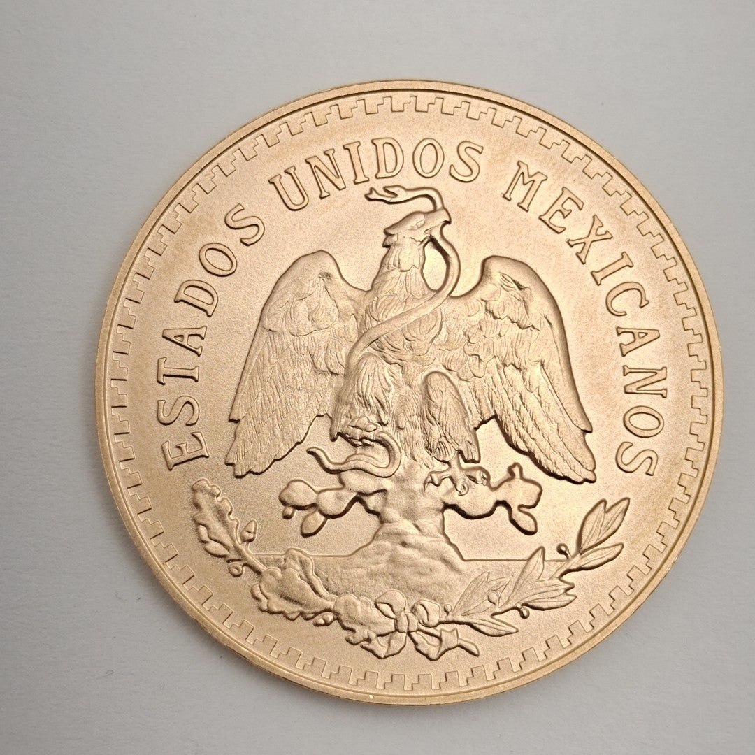 K1 41,60 GRMS 21 K IDENTIFICACIÓN MONEDA NOMINATIVA MONEDAS PESOS 50 PESOS (SEMINUEVO)