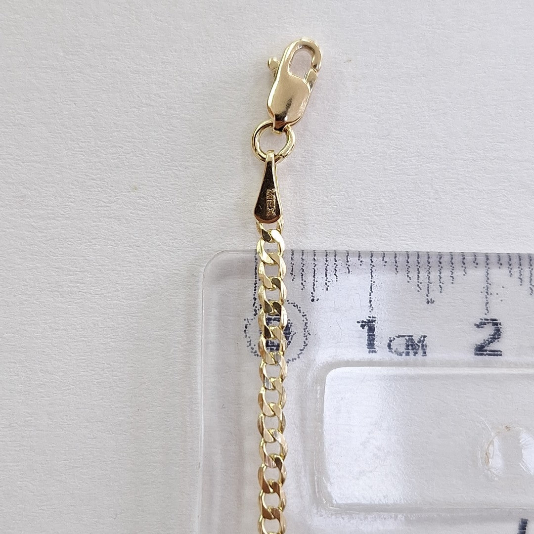 PULSERA BARBADA 14K 21 CM 2.3 GR (NUEVO)