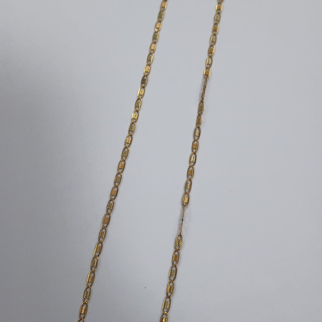 CADENA ORO 14 K 2.8 GRMS (SEMINUEVO)