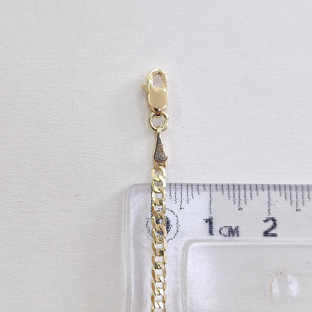 PULSERA BARBADA 14K 21 CM 2.3 GR (NUEVO)