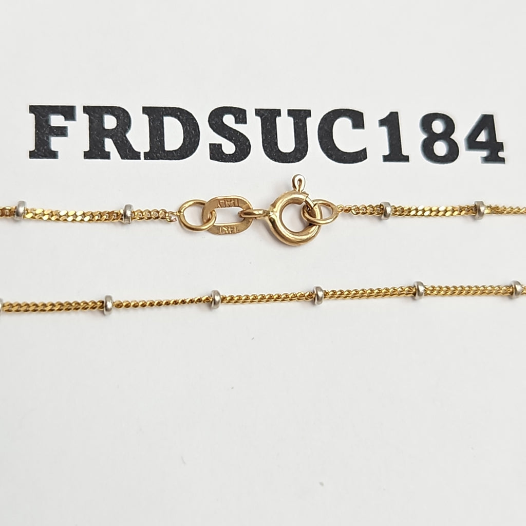 CADENA ORO 14 K 2,90 GRMS (SEMINUEVO)