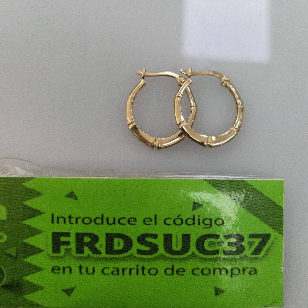 ARRACADAS ORO 10K 2.2 (NUEVO)