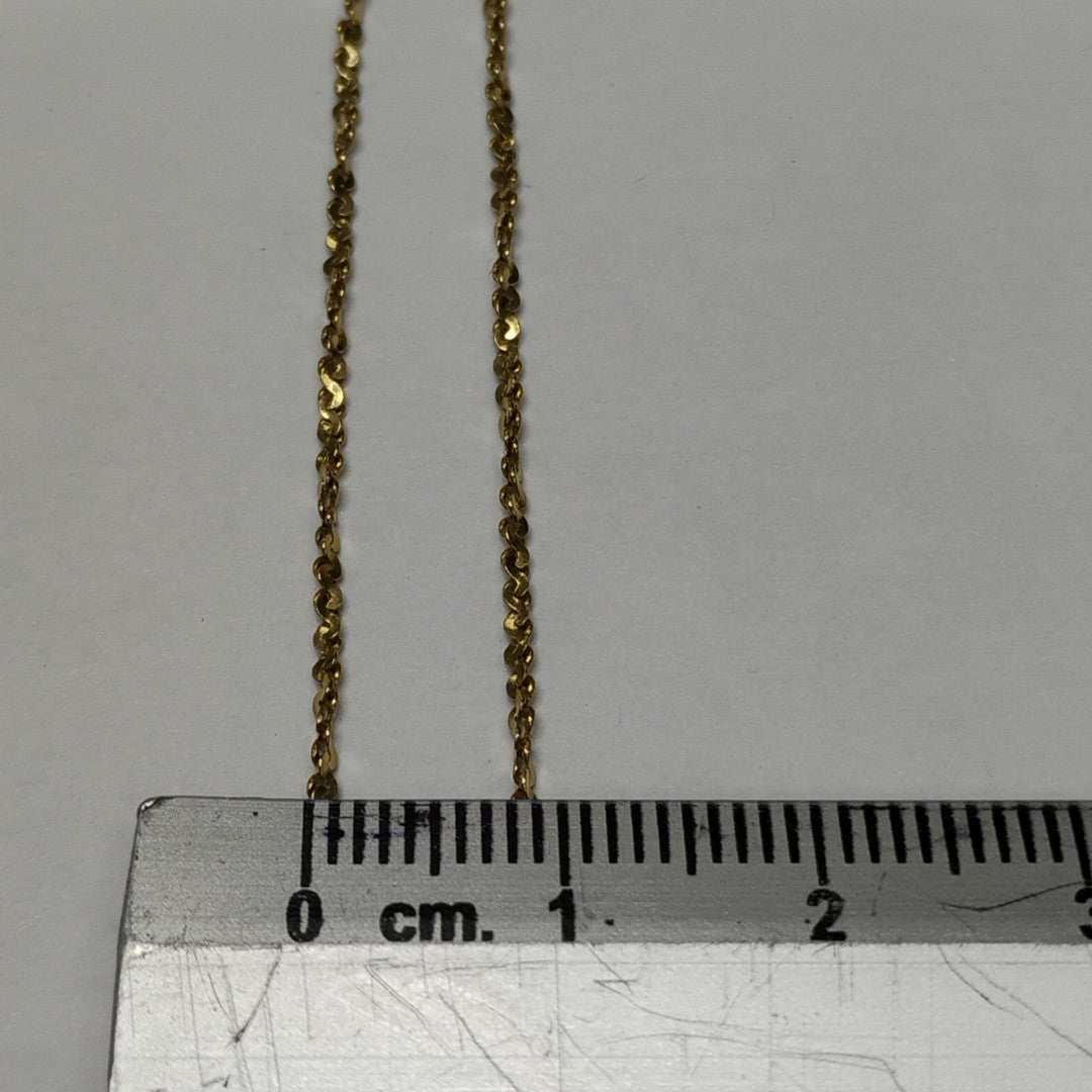 CADENA ORO 14 K 2,70 GRMS (SEMINUEVO)