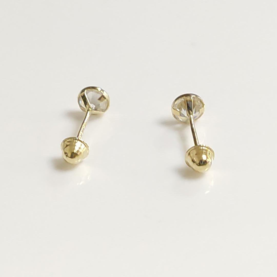 BROQUELES BROQUEL C CIRCONIA 14K 0.1501 GR (NUEVO)