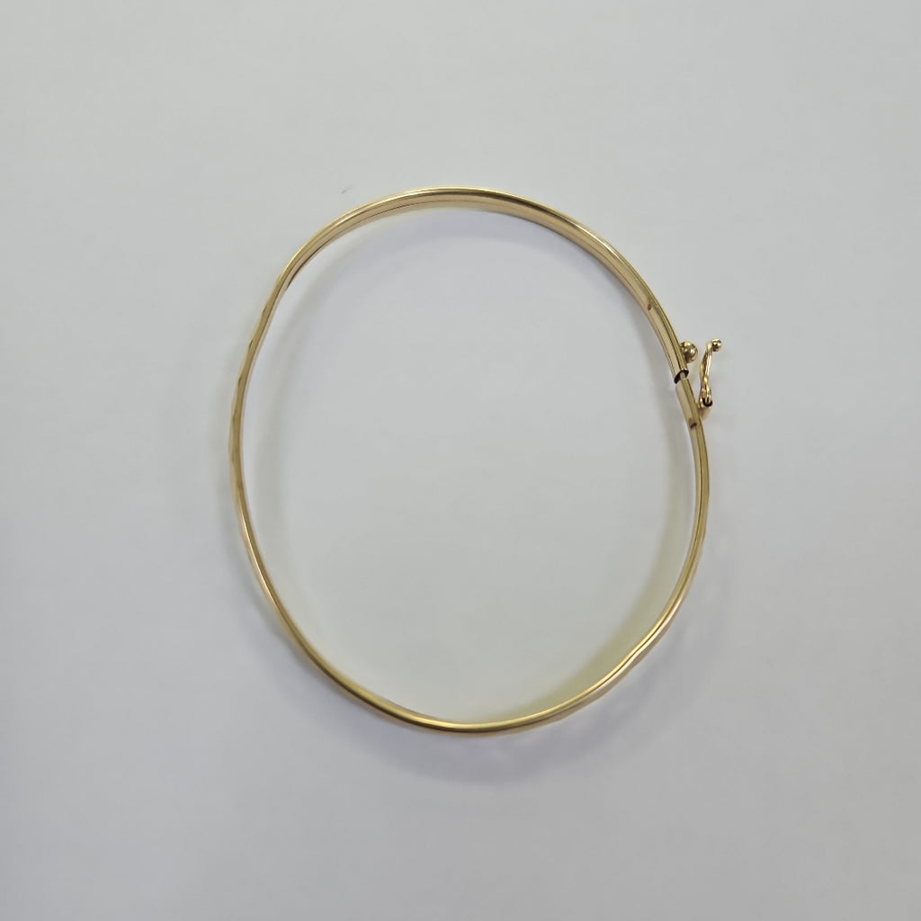 PULSERA RIGIDA ORO 14 K 3,40 GRMS (SEMINUEVO)