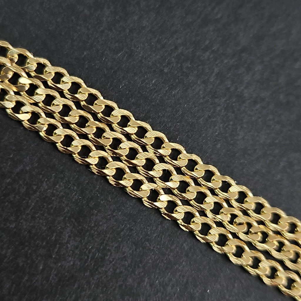 PULSERA BARBADA 14K 18 CM 2 GR (NUEVO)