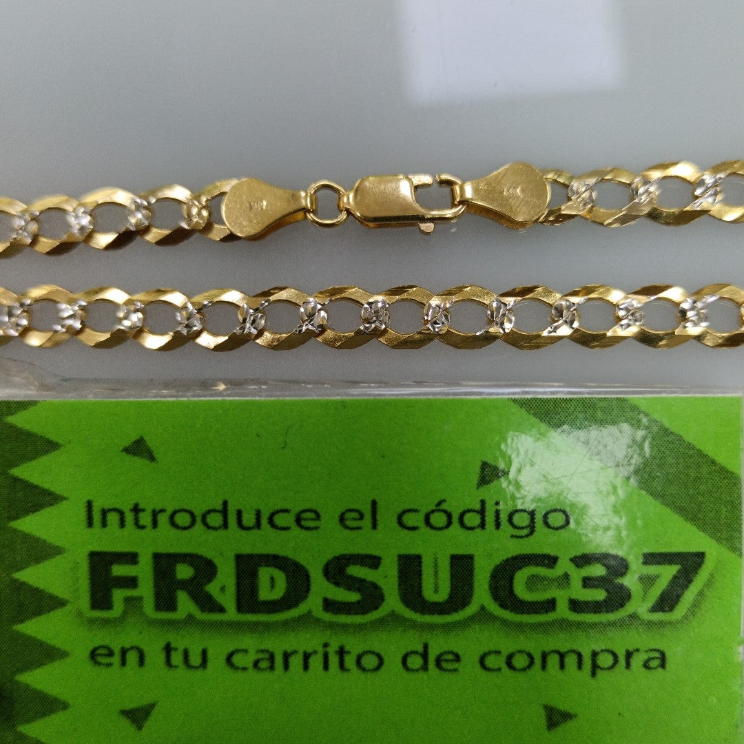 CADENA ESLABONES 14K 60 CM 17.2 GR (NUEVO)