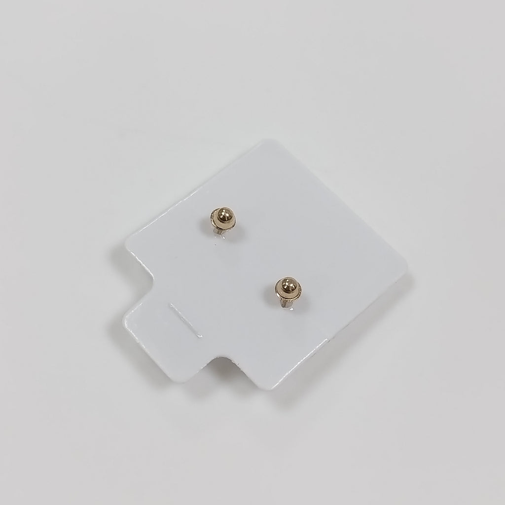 BROQUELES BROQUEL FIG CORAZON C CIRCONIA 14K 0.2603 GR (NUEVO)