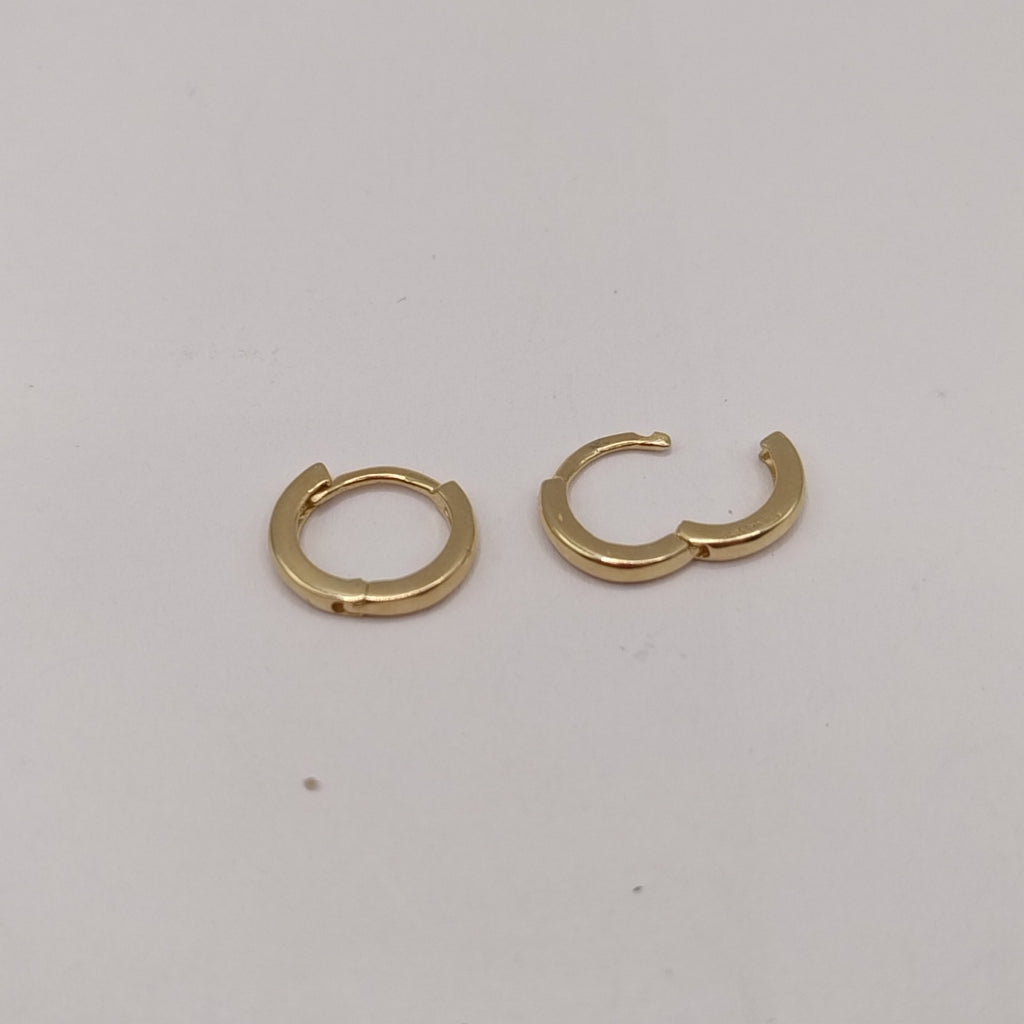 ARETES HUGGIE 14K 1.4 GR (NUEVO)