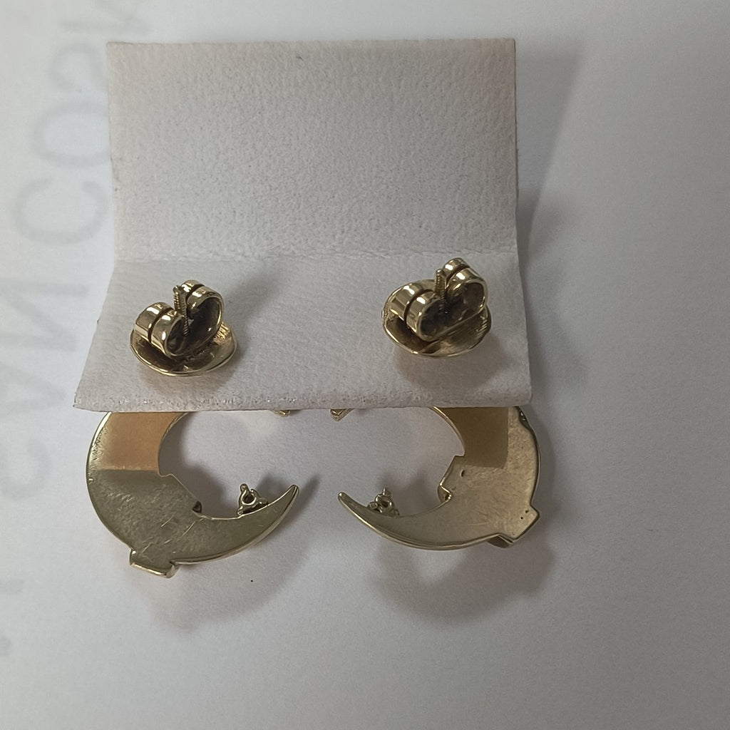 ARETES PAR ORO 14 K 6 GRMS (SEMINUEVO)