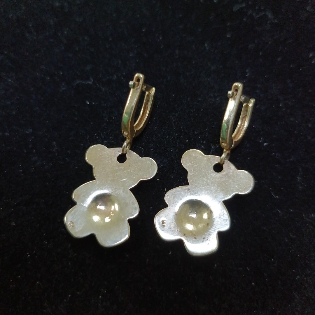ARETES PAR ORO 14 K 4,40 GRMS (SEMINUEVO)