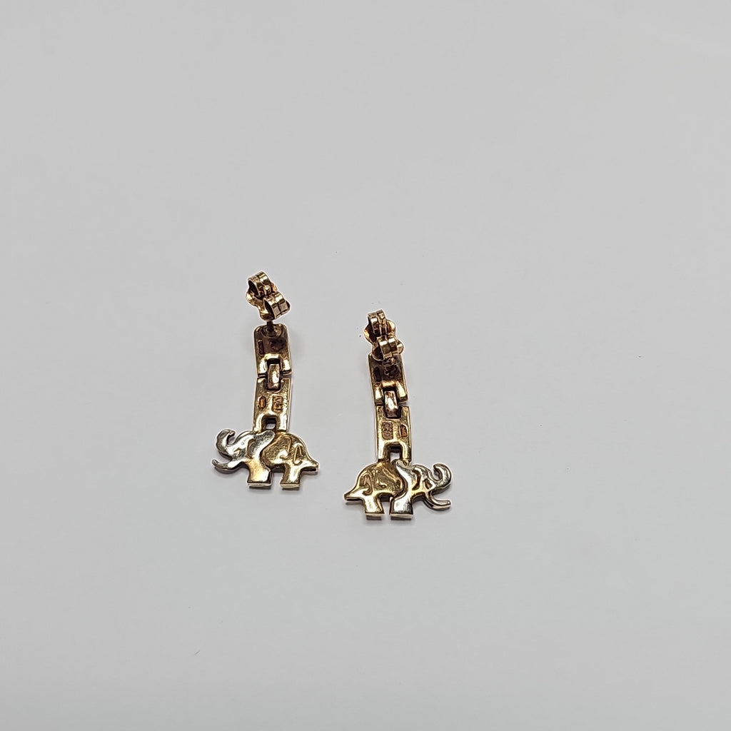 BROQUELES PAR ORO 14 K 3.3 GRMS (SEMINUEVO)