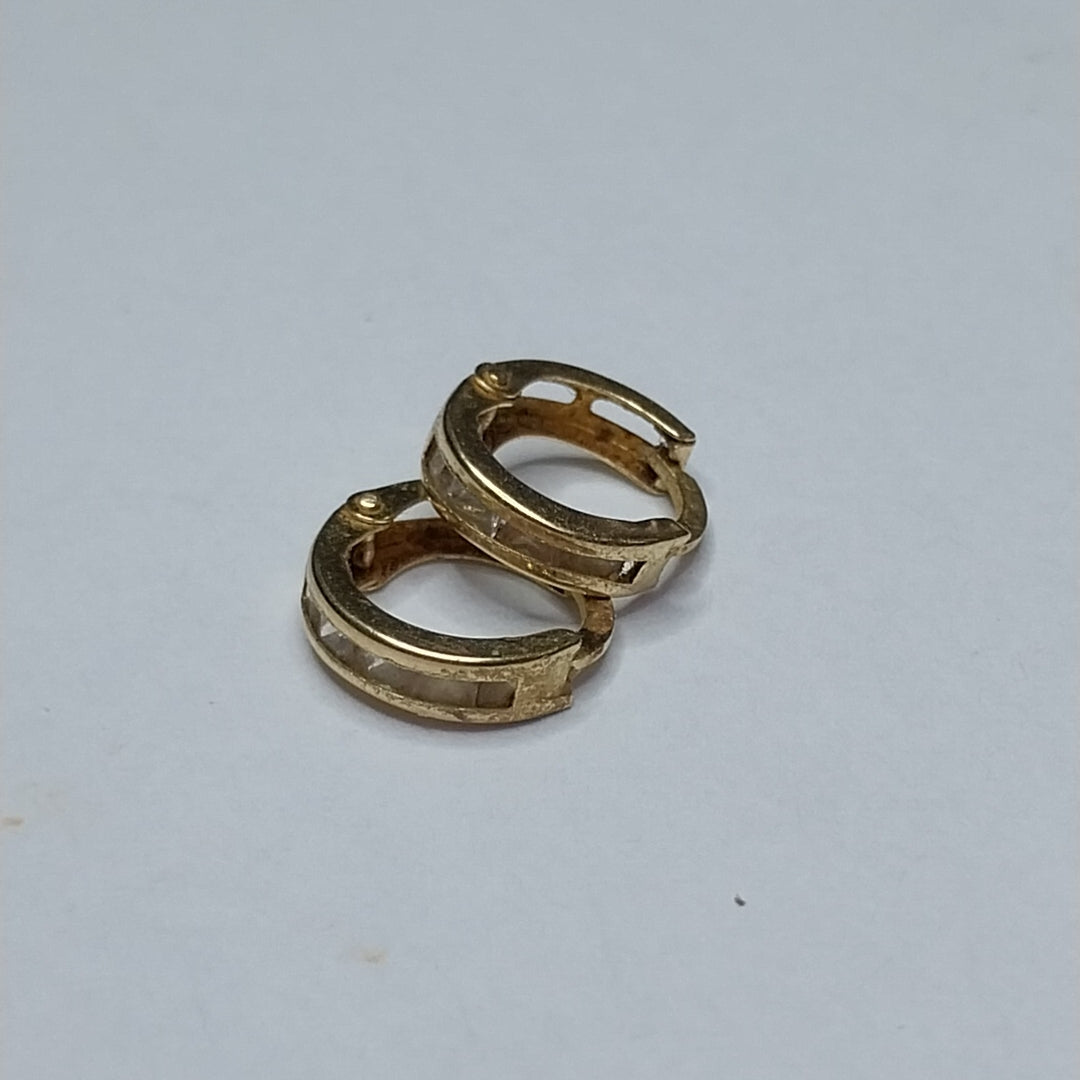 ARETES PAR ORO 10 K 0,80 GRMS (SEMINUEVO)