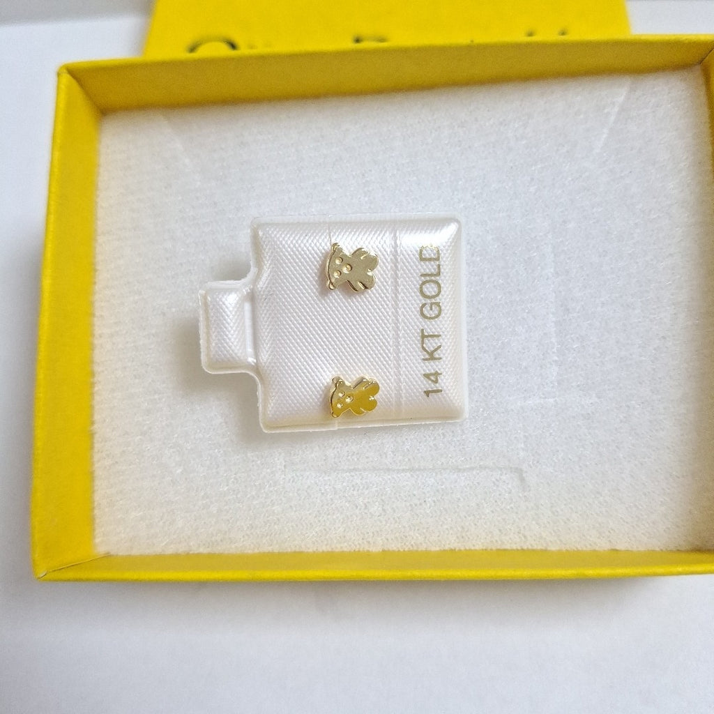 BROQUELES ORO 14K 0.8 (NUEVO)