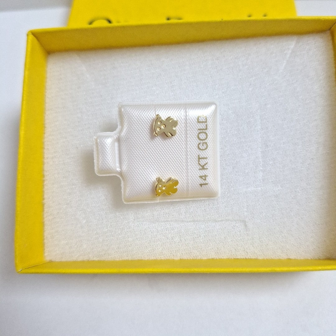 BROQUELES ORO 14K 0.8 (NUEVO)