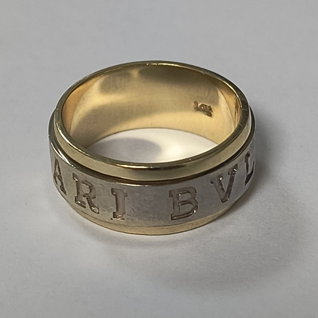 ANILLO ORO 14 K 6.6 GRMS (SEMINUEVO)