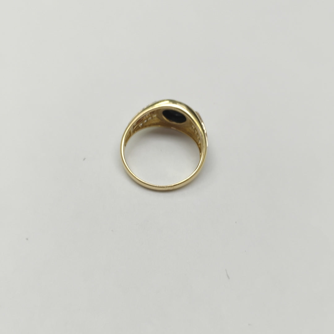 ANILLOS CABALLERO ORO 14K 6.5 (NUEVO)