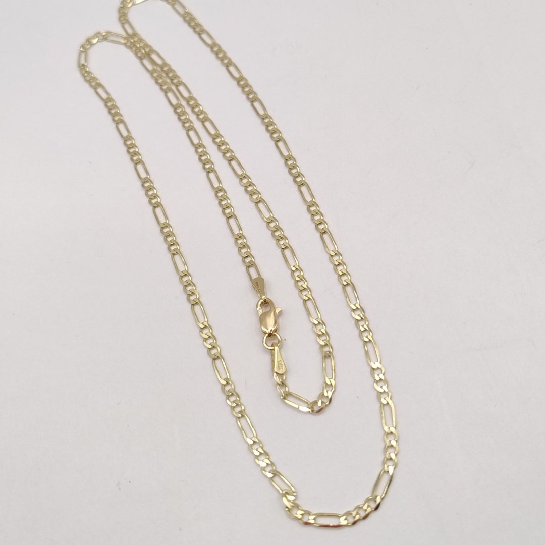 CADENA 3X1 14K 50 CM 4.5 GR (NUEVO)