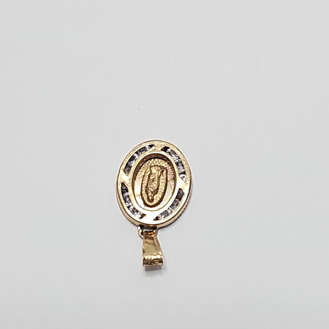 MEDALLA RELIGIOSA ORO 10 K 0.7 GRMS (SEMINUEVO)