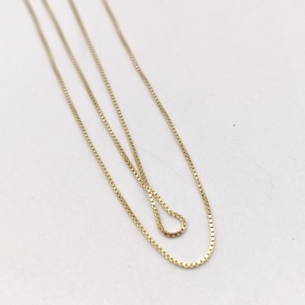 CADENA VENECIANO 14K 55 CM 1.8 GR (NUEVO)