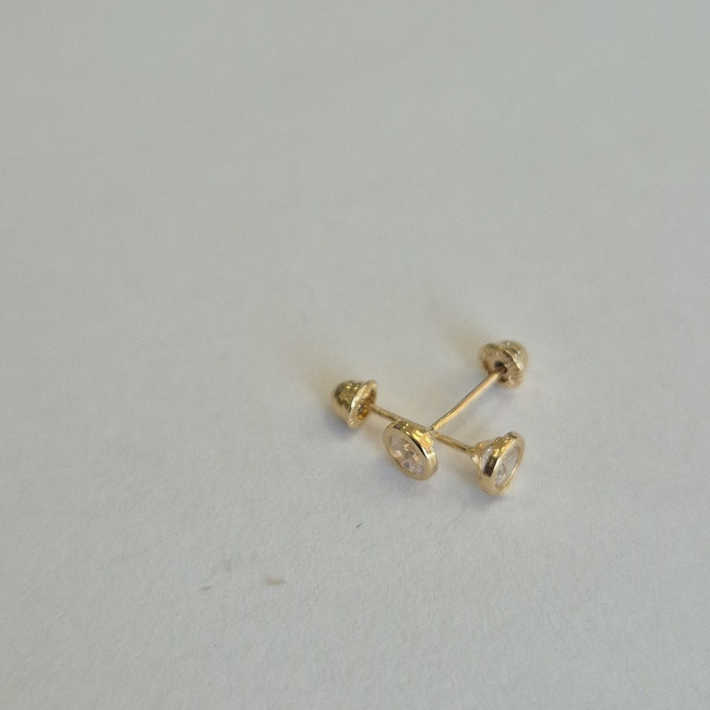 BROQUELES BROQUEL C CIRCONIA 14K 0.1501 GR (NUEVO)