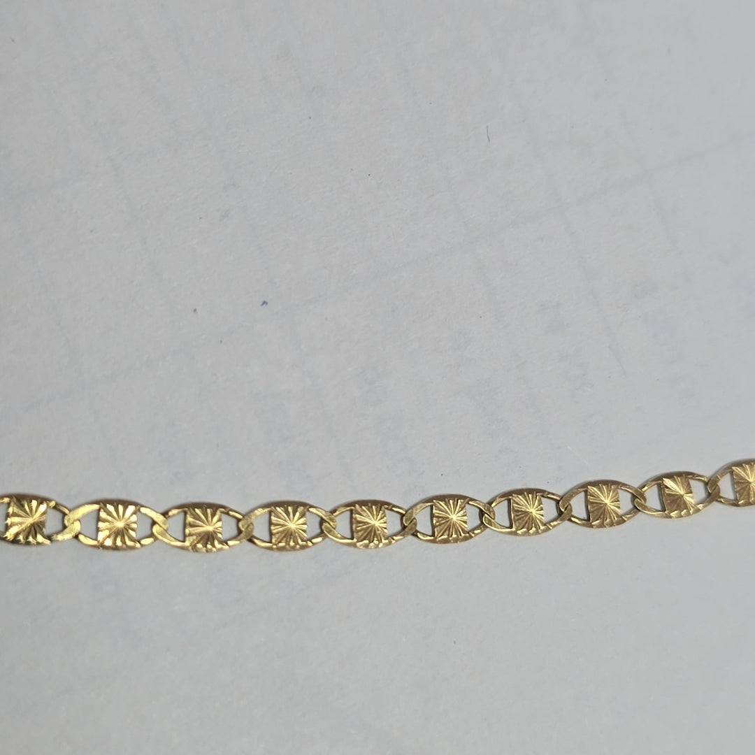 CADENA ORO 10 K 2,60 GRMS (SEMINUEVO)