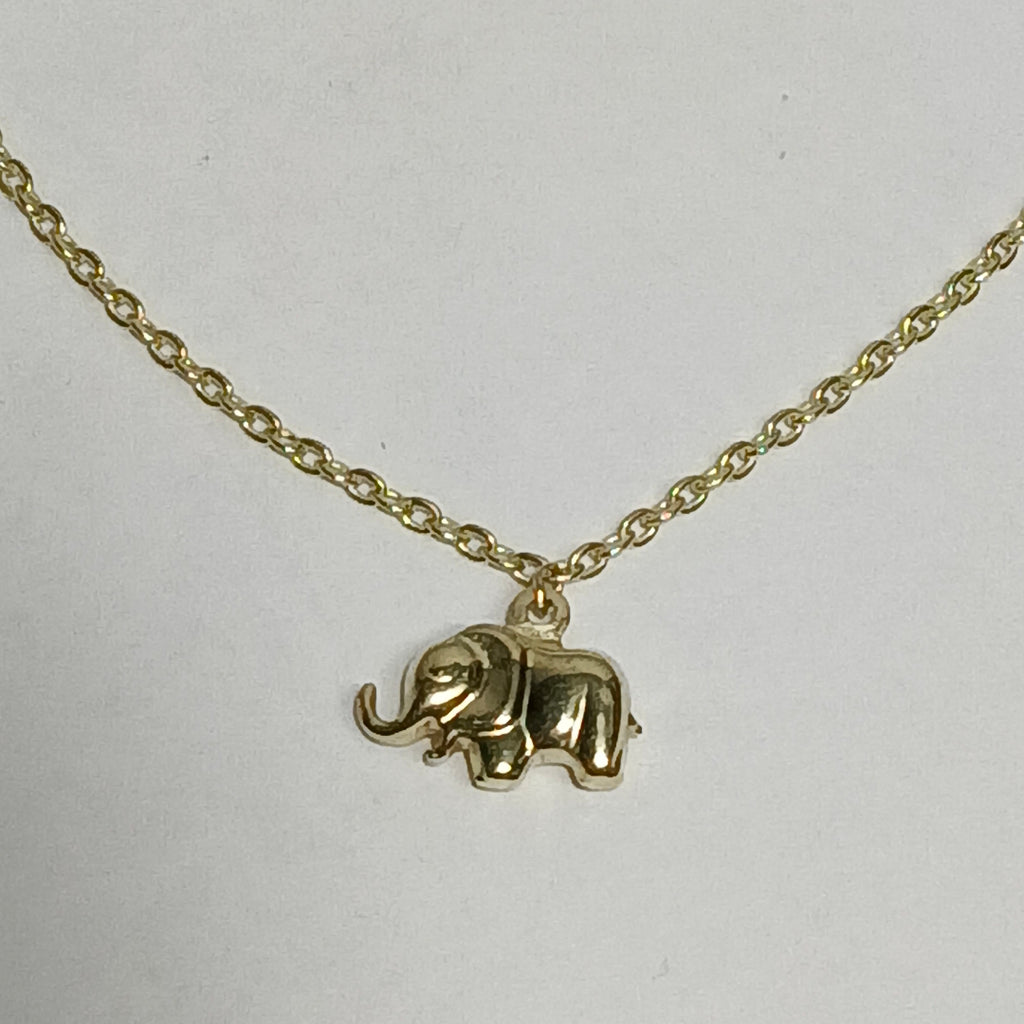 PULSERA ESPECIAL CON DIJES ELEFANTES 10K 18 CM 2.1 GR (NUEVO)
