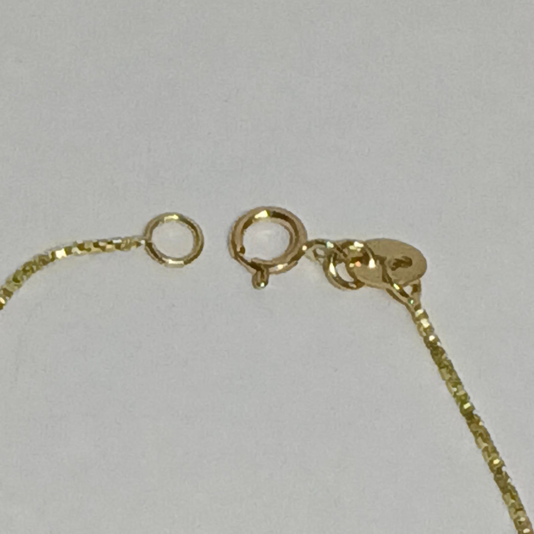 PULSERA ESPECIAL CON BOLITAS 14K 18 CM 1.4 GR (NUEVO)
