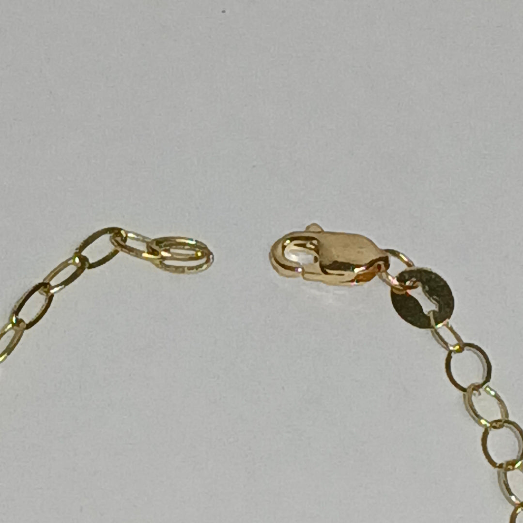 PULSERA ESPECIAL 14K 21 CM 1.8 GR (NUEVO)