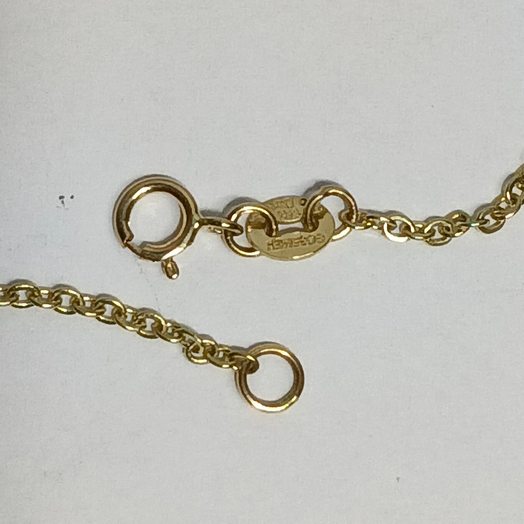 PULSERA ESPECIAL C MARIPOSAS 14K 18 CM 1.7 GR (NUEVO)