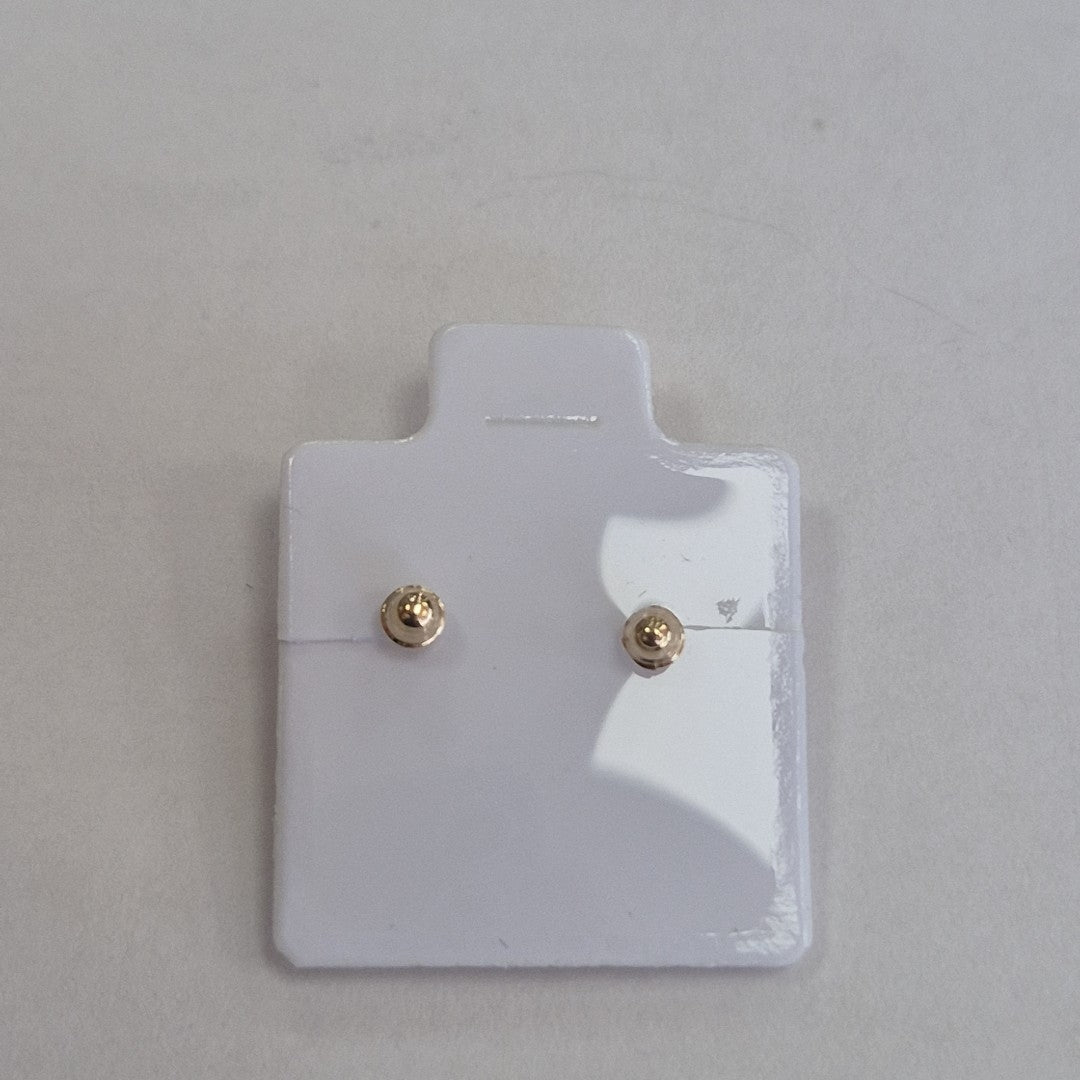 BROQUELES BROQUEL FIG FLOR C CIRCONIA 14K 0.2581 GR (NUEVO)